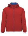 Heren Softshell Jas Siberia Roly SS6428 rood-royal blue